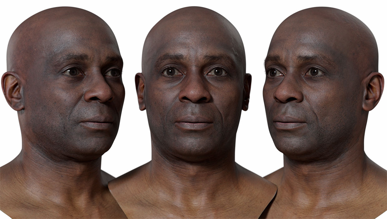 Download realistic 3d head models